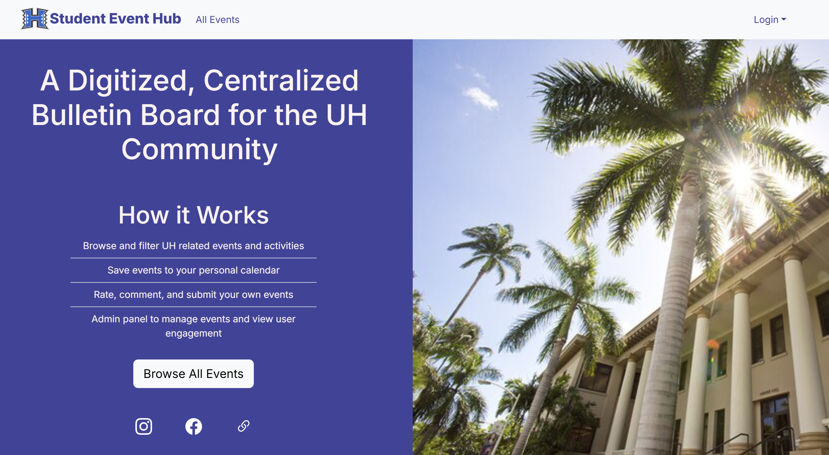 Student Event Hub - Overview | student-events-hub